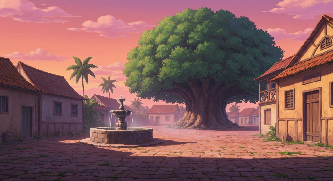 Dawn breaking over Las Veguitas